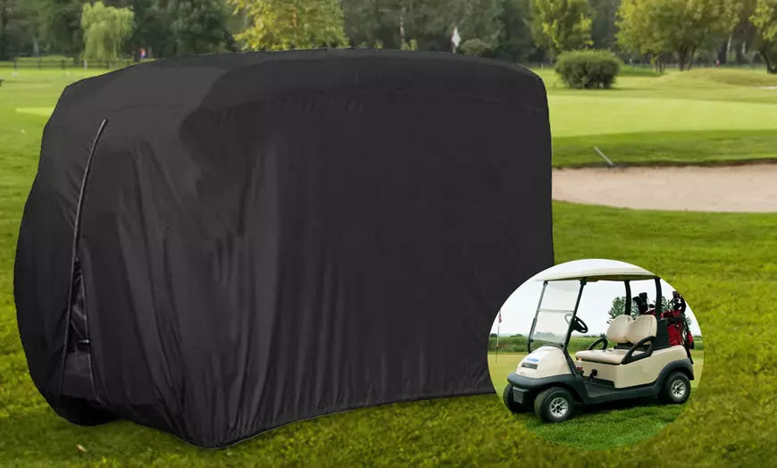 Lakeforest 4 Passenger Golf Cart Storage Cover for Club Car, E-Z-GO, & Yamaha