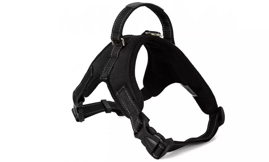No Pull Reflective Adjustable Dog Harness with Easy Control Handle
