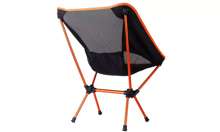 LakeForest Ultralight Portable Moon Chair Foldable Outdoor Camping Seat