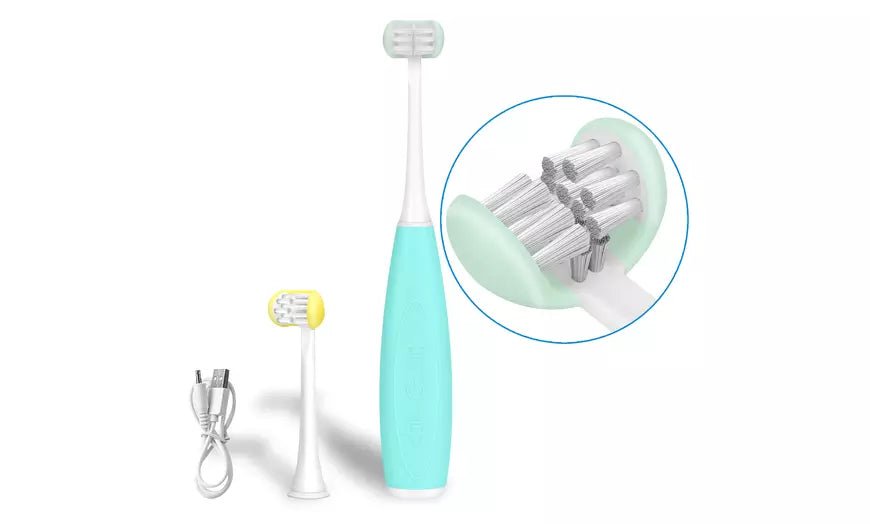 U-type Toothbrush For Kids Smart Sonic Electric Soft Rubber Rechargeable