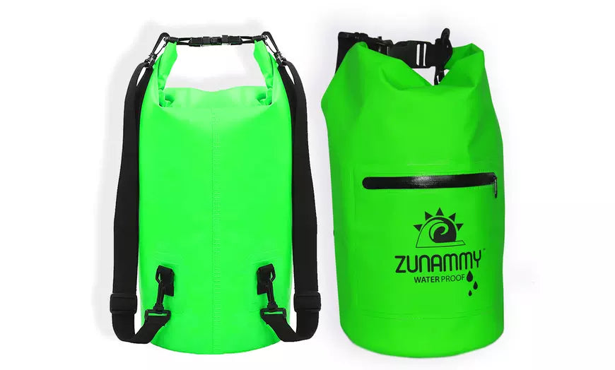 Waterproof Floating Duffel Dry Bag with Shoulder Strap and Zipper