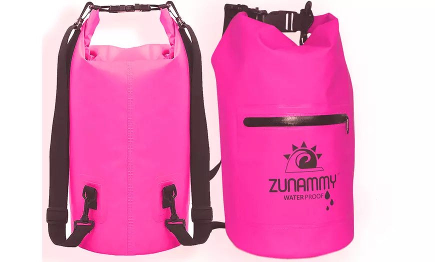 Waterproof Floating Duffel Dry Bag with Shoulder Strap and Zipper