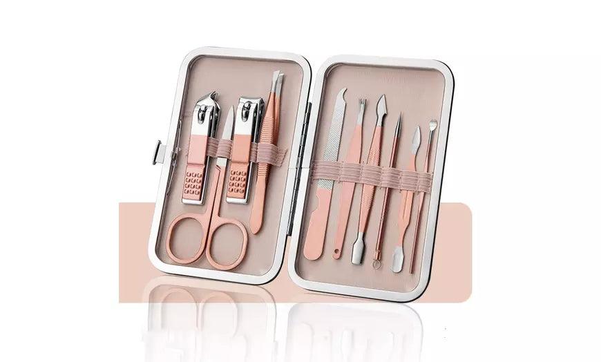 Manicure Set Stainless Pedicure Care Tools Nail Scissors Kit