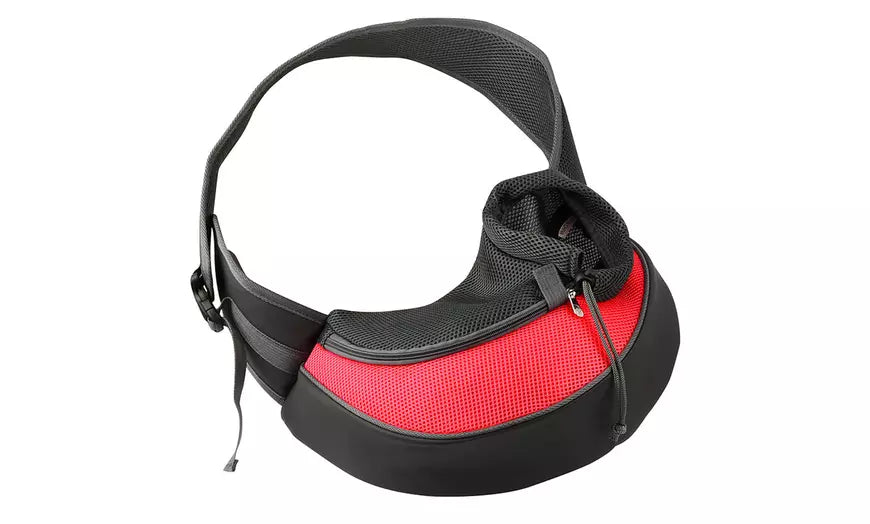 PetLuv Hands-Free Dog Travel Carrier Breathable Mesh Shoulder Sling Bag