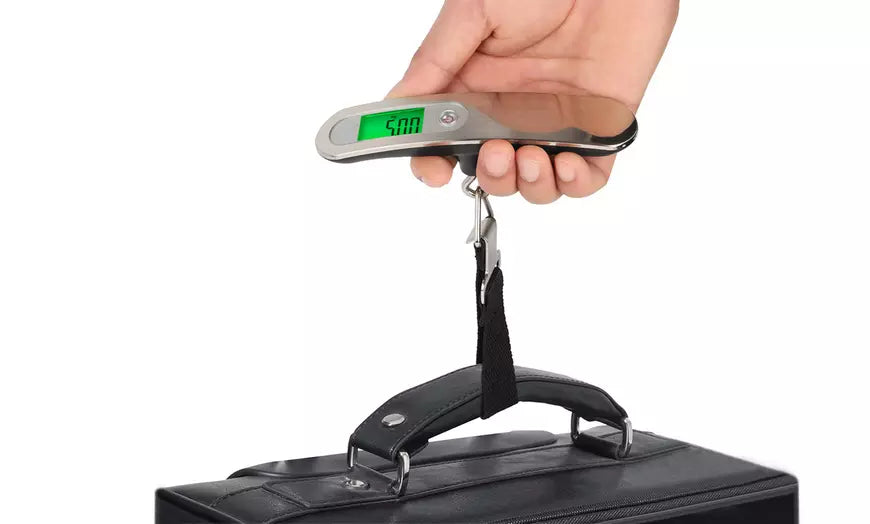 Digital Stainless Steel Hanging Luggage Scale with LCD Display
