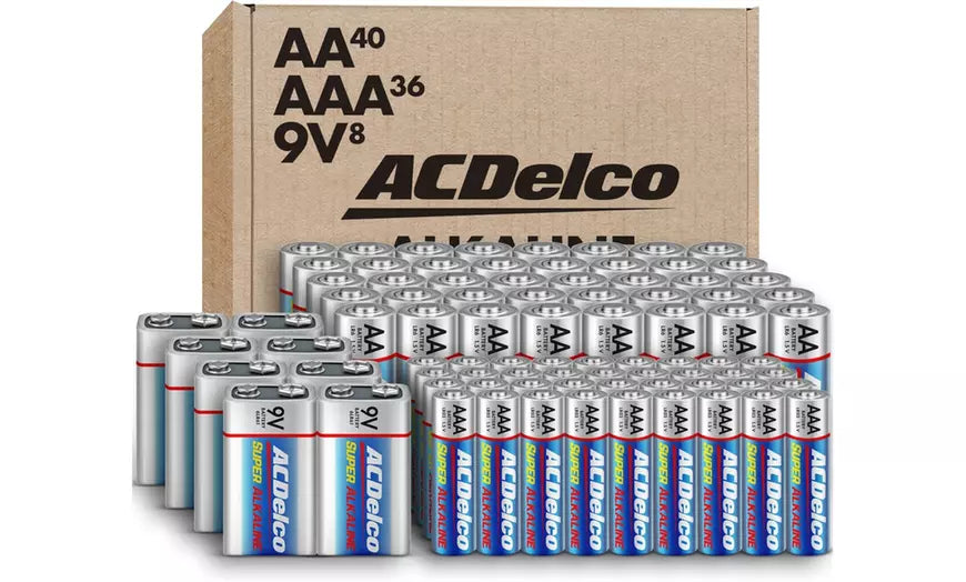 ACDelco Alkaline Batteries AA, AAA, or Combo