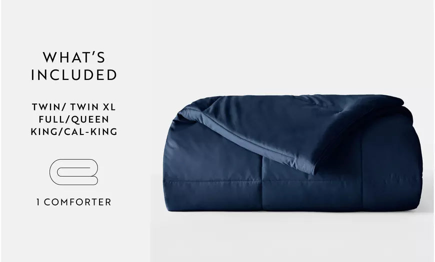 Ultra-Soft All Season Plush Down-Alternative Comforter, Exceptionally Breathable