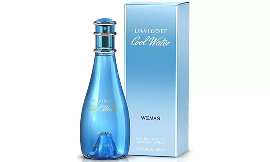 Davidoff Cool Water Eau de Toilette Perfume for Women 3.4 Fl. Oz.