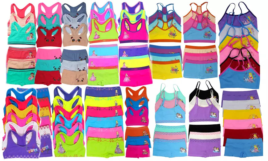 Mystery Girls Racerback or Cami Top and Bottom Sets (12-Pieces)