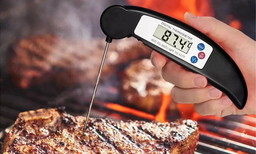 ProThermo Instant-Read Digital Meat and Poultry Thermometer and Meat Claws