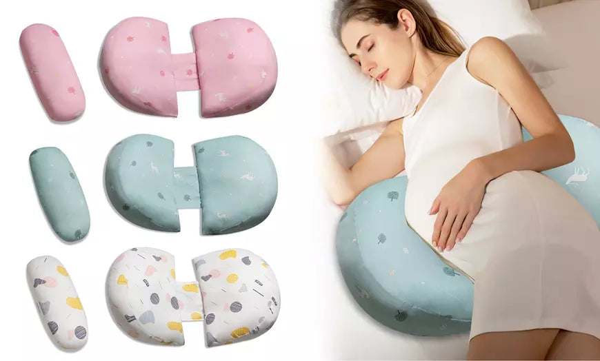 Pregnancy Pillow Sleeping Pillow Soft and Adjustable for Waist Back Support
