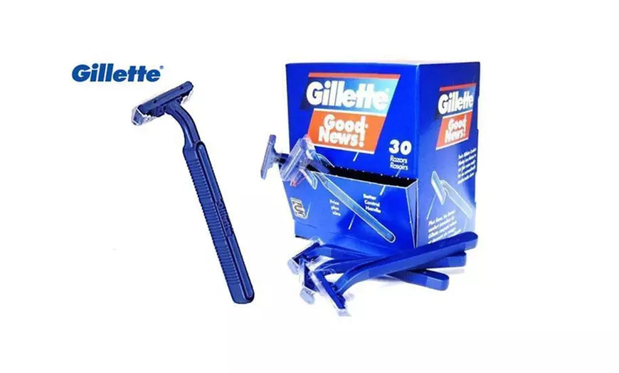 Gillette Good News Disposable Razors (30-Pack)