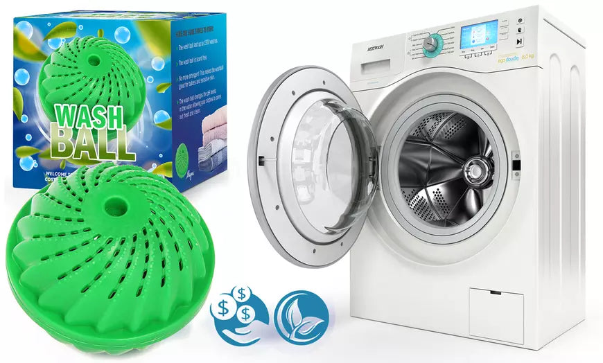 Eco Friendly Detergent-Free Laundry Wash Ball (1-Pack)