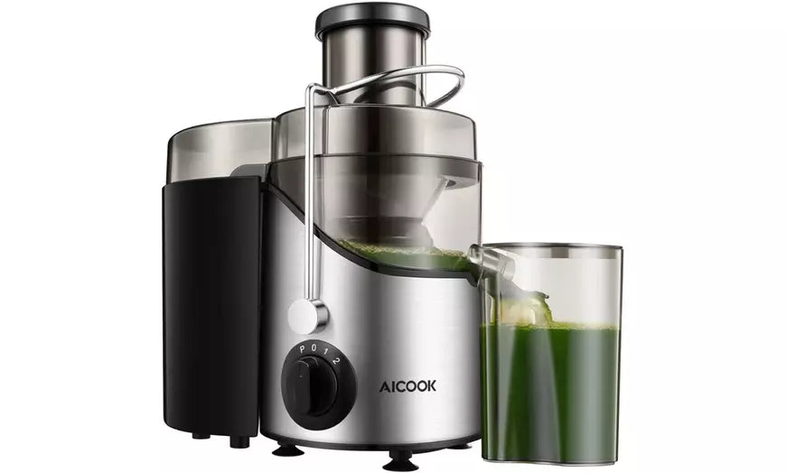 AICOOK Centrifugal Self Cleaning Juicer and Juice Extractor