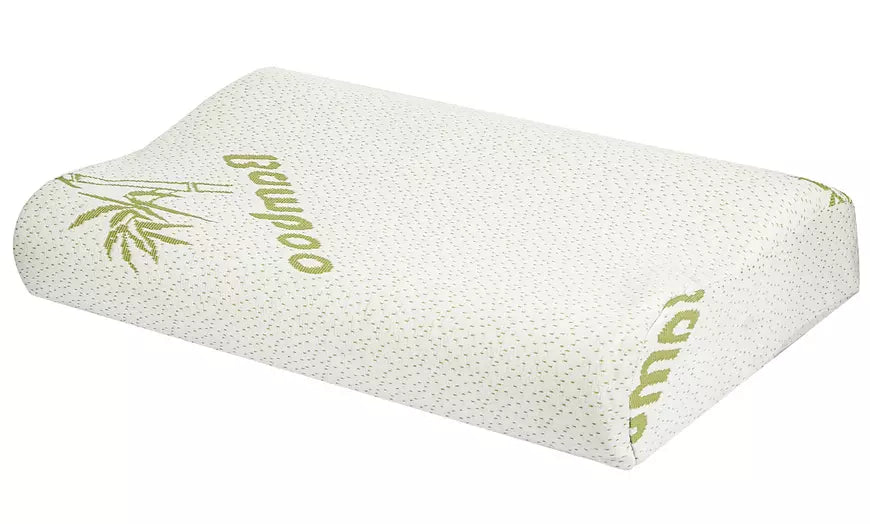 NewHome Bamboo Memory Foam Pillow Orthopedic Neck Support Breathable Pillow
