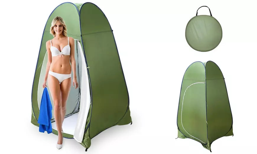 Portable Pop-Up Privacy Shelter Tent Clothes Changing Room w/ Carry Bag