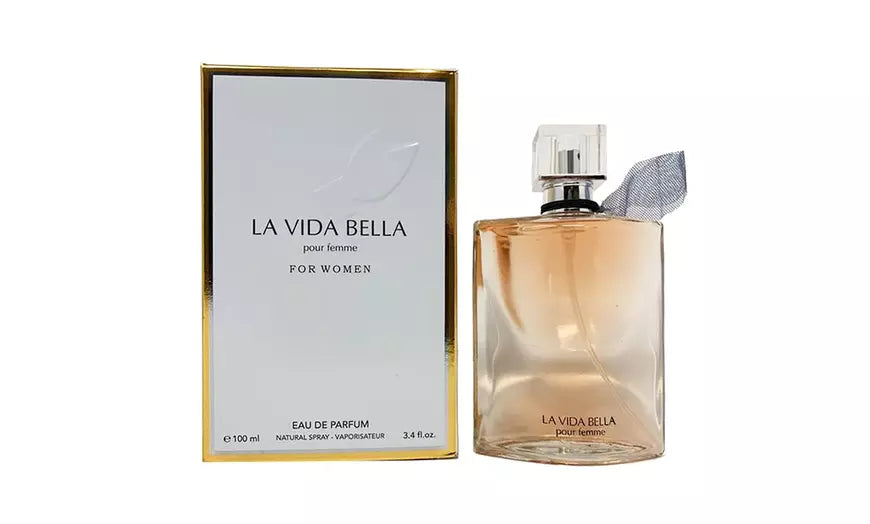 La Vida Bella Fragrance for Women Eau De Parfum Natural Spray Elegant Scent