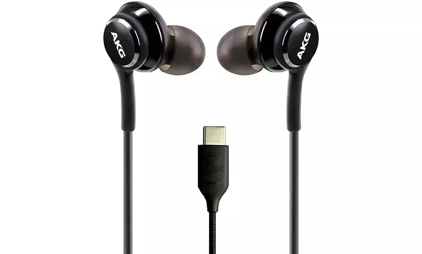 Samsung AKG Headphones Type C Wired Earbuds with Mic Galaxy S20 Plus S21 Note 20