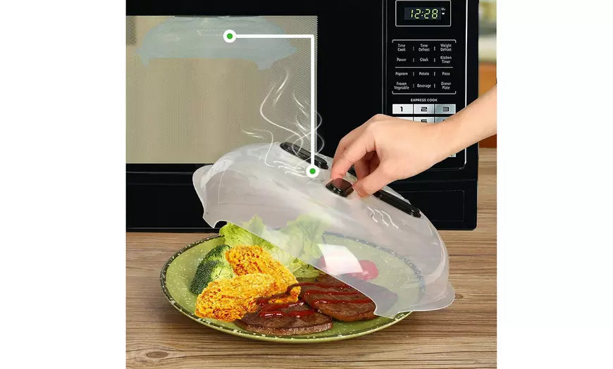 Microwave Hover Anti Splattering Magnetic Food Splatter Lid Cover