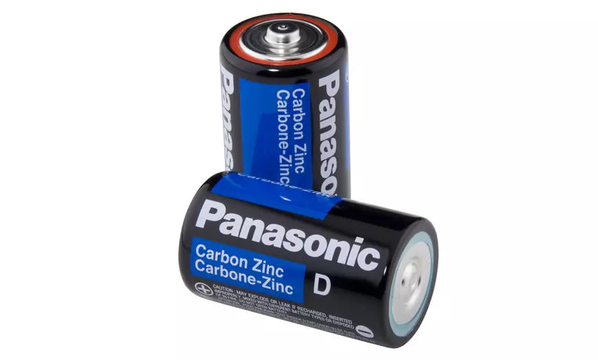 Panasonic Size D Super Heavy Duty Battery 24 PACK.