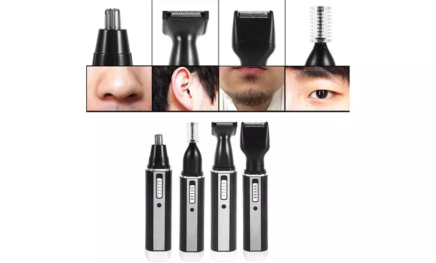 Advanced Nose hair trimmer,4 in 1 Rechargeable Grooming kit For Men