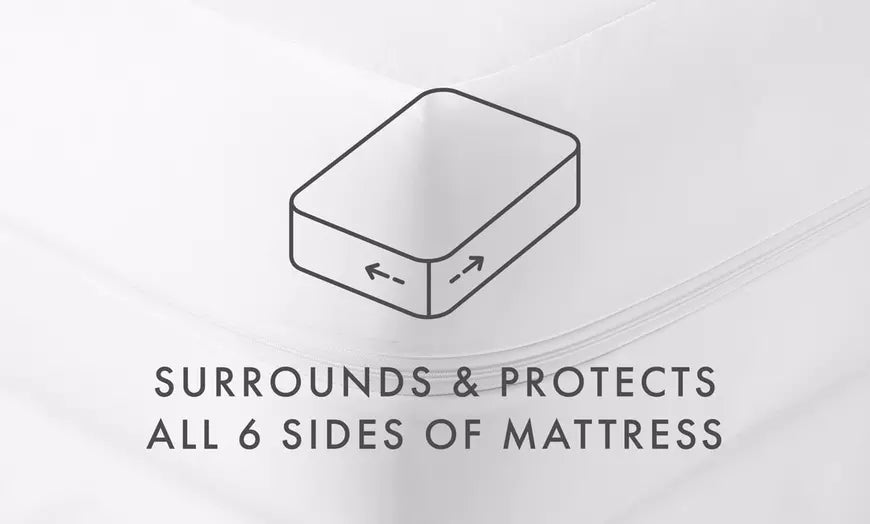 Merit Linens Bed Bug, Hypoallergenic, Spill-Proof Zippered Mattress Protector