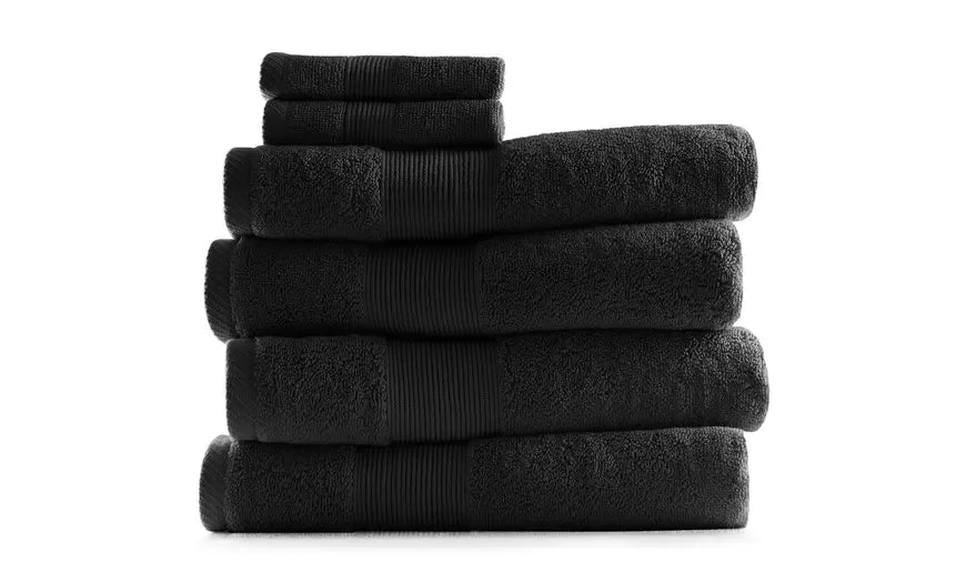 Hearth & Harbor Bath Towels - 100% Cotton Set of 4 Bath Towels and 2 Washcloths