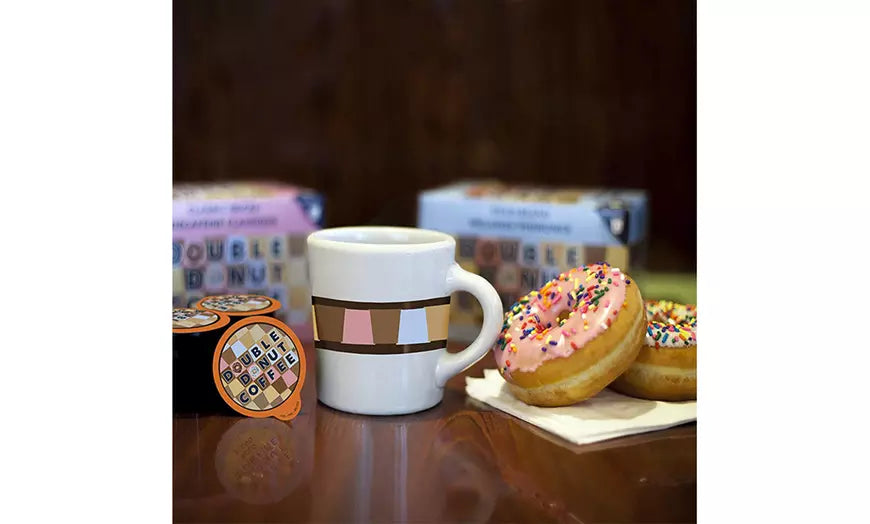 Double Donut Roast Coffee Single Serve Cups, 80 Count
