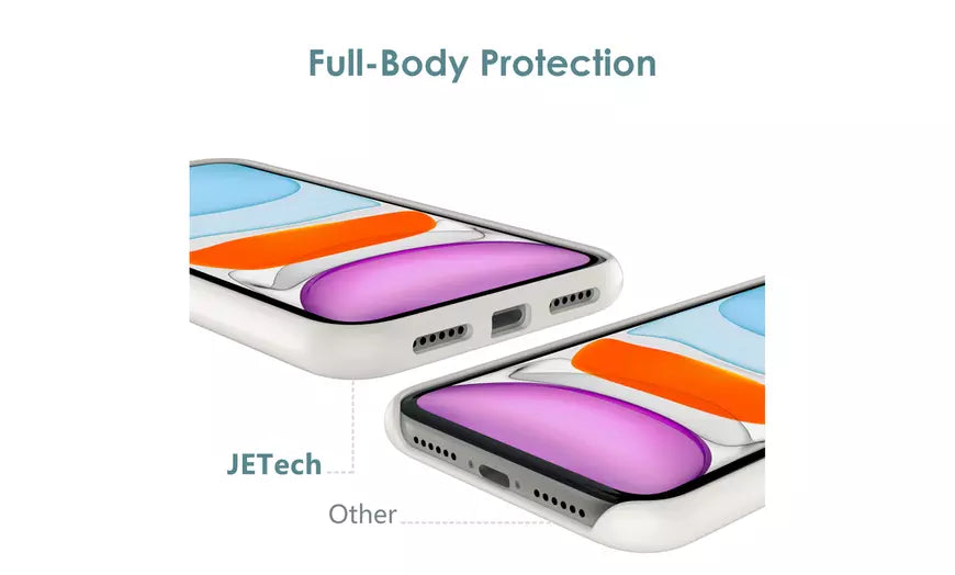 Silicone Case for iPhone 11 (2019), Silky-Soft Touch Case with Microfiber Lining