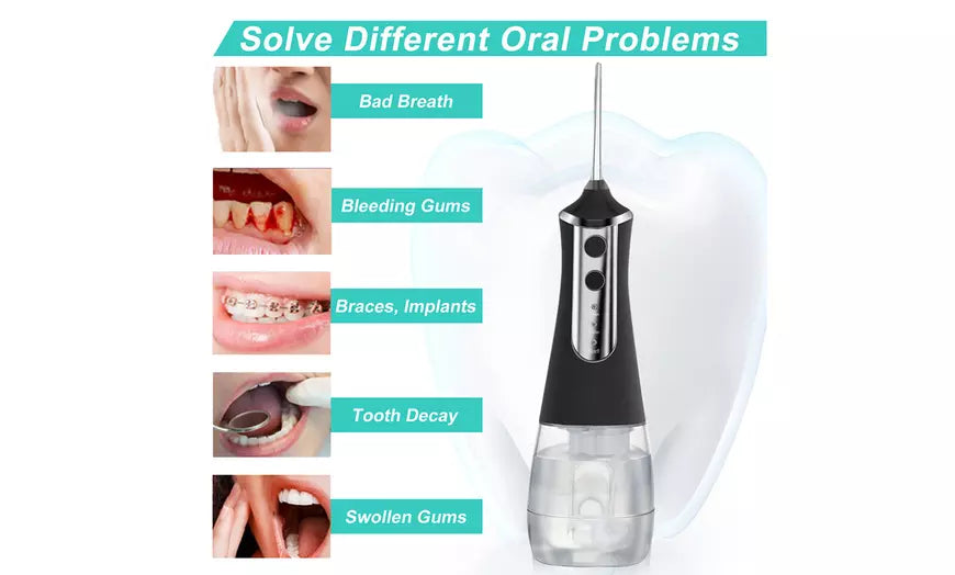 Genkent Water Dental Flosser 3 modes Whitening Electric Oral Irrigator for Teeth