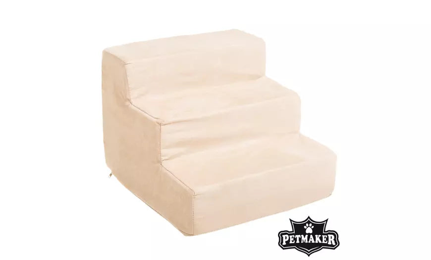 PETMAKER High Density Foam 3 Tier Pet Steps