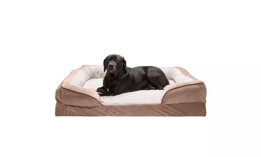FurHaven Full Support Orthopedic Sofa Dog Bed