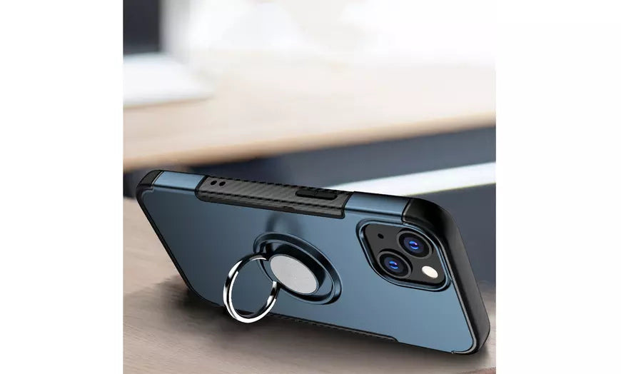 Magnetic Ring Holder Stand TPU Phone Case for iPhone 13/13 Pro Max/13 Mini/13Pro