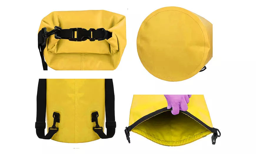 Waterproof Floating Duffel Dry Bag Window with Shoulder Strap - 5L, 10L, or 20L