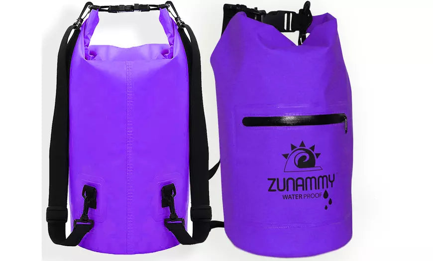 Waterproof Floating Duffel Dry Bag with Shoulder Strap and Zipper