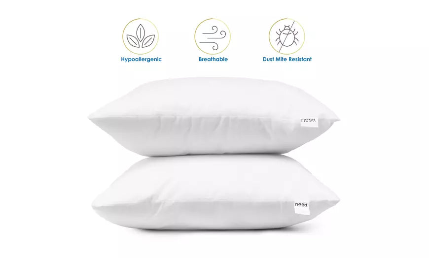 Nestl Throw Pillow Inserts - Decorative Euro Sham Inserts for Couch Pillows