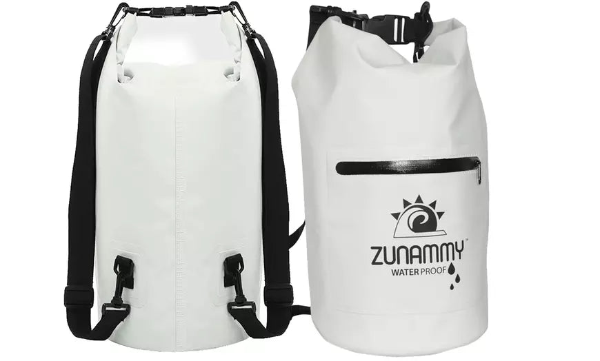 Waterproof Floating Duffel Dry Bag with Shoulder Strap and Zipper