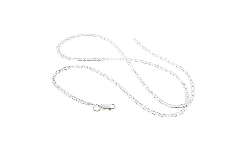 16"-30" 925 Sterling Silver Italian Chain Necklaces - Multiple Options Available