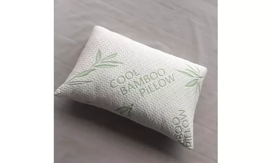 Original Bamboo Pillow Comfort Luxury Memory Soft Foam Cool Pillows