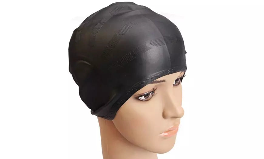 Ispeed Silicone Long Hair Swim Cap