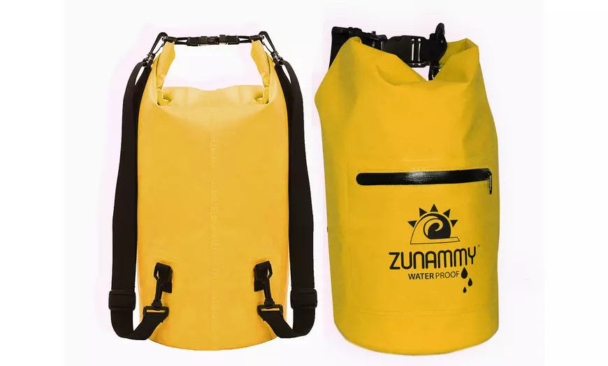 Waterproof Floating Duffel Dry Bag with Shoulder Strap and Zipper