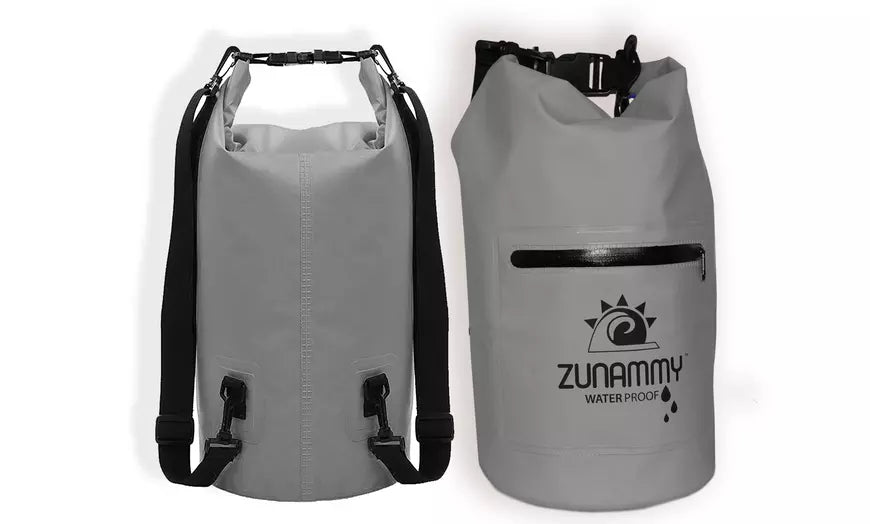 Waterproof Floating Duffel Dry Bag with Shoulder Strap and Zipper