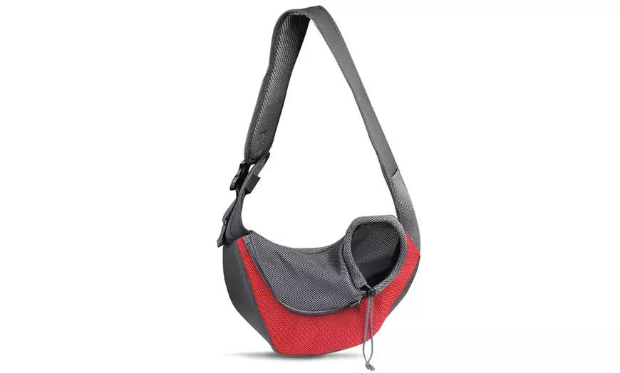 Hands-Free Pet Travel Carrier Shoulder Sling Bag Pet Puppy Carrier Bag