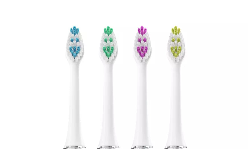 Ultrasonic Toothbrush with 4 Heads and Travel Case and Charger