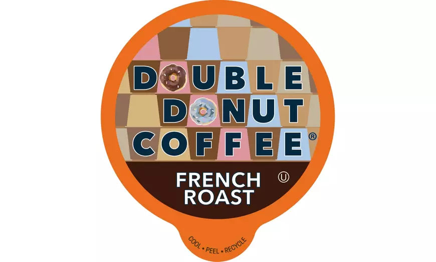 Double Donut Roast Coffee Single Serve Cups, 80 Count
