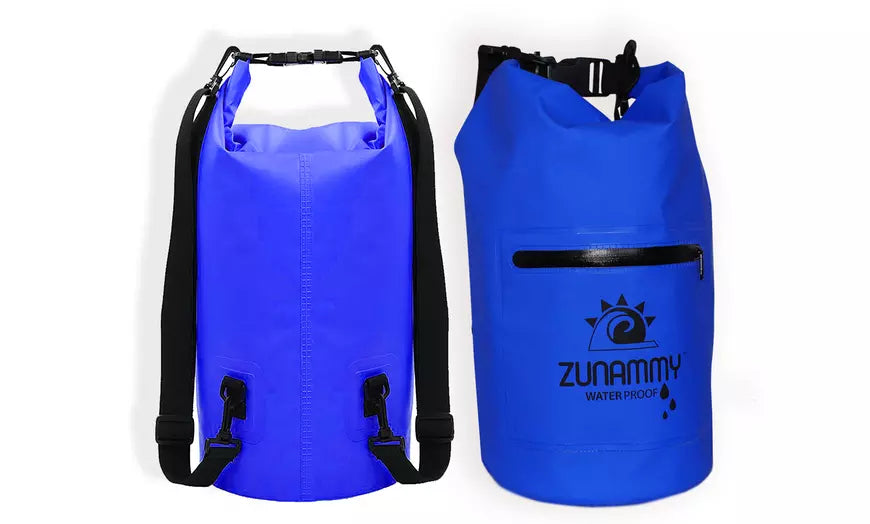 Waterproof Floating Duffel Dry Bag with Shoulder Strap and Zipper