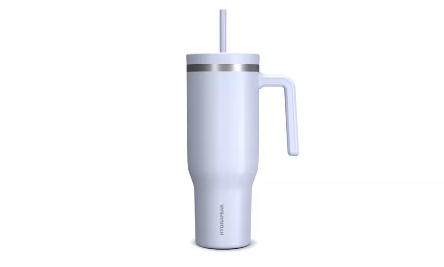 Hydrapeak Voyager 40oz Stainless Steel Tumbler with Handle and Straw